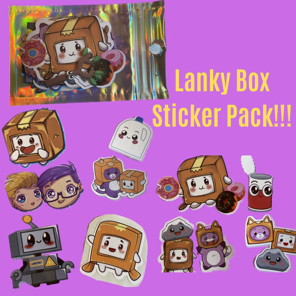 Lanky Box Sticker Pack