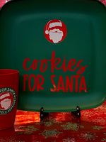 Santa Cookie Plate an dMilk Cup