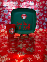 Santa Cookie Plate an dMilk Cup