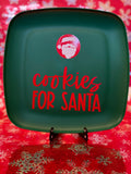 Santa Cookie Plate an dMilk Cup