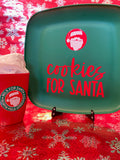 Santa Cookie Plate an dMilk Cup