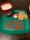 Santa Cookie Plate an dMilk Cup
