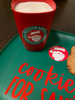 Santa Cookie Plate an dMilk Cup