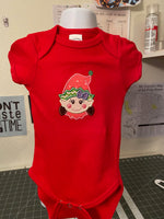 Baby Girls Christmas Onesie