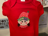 Baby Girls Christmas Onesie