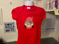 Baby Girls Christmas Onesie