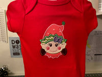 Baby Girls Christmas Onesie
