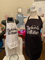 Grill Father / Grill Son Dad & Me Apron Set