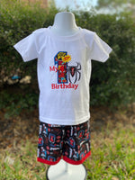 Spiderman 1st Birthday Outfit