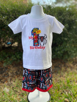 Spiderman 1st Birthday Outfit