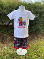 Spiderman 1st Birthday Outfit