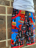 Spider-Man Shorts With Pockets