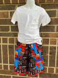 Spider-Man Shorts With Pockets