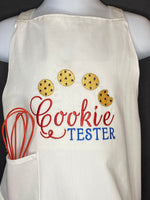 Cookie Tester Kids Apron