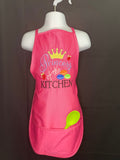 Princess of the Kitchen kids apron