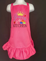 Princess of the Kitchen kids apron