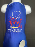 Chef In Training kids apron