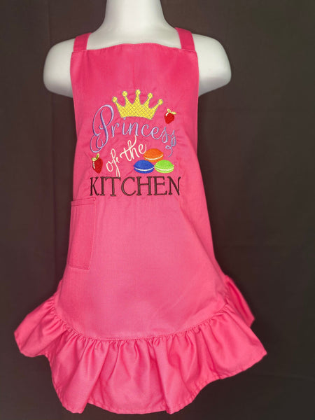 Princess of the Kitchen kids apron