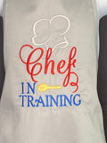 Chef In Training kids apron