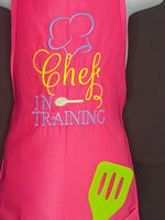 Chef In Training kids apron