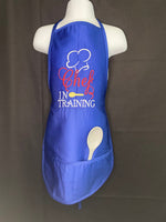 Chef In Training kids apron