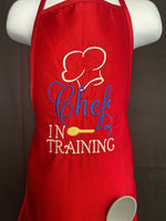 Chef In Training kids apron